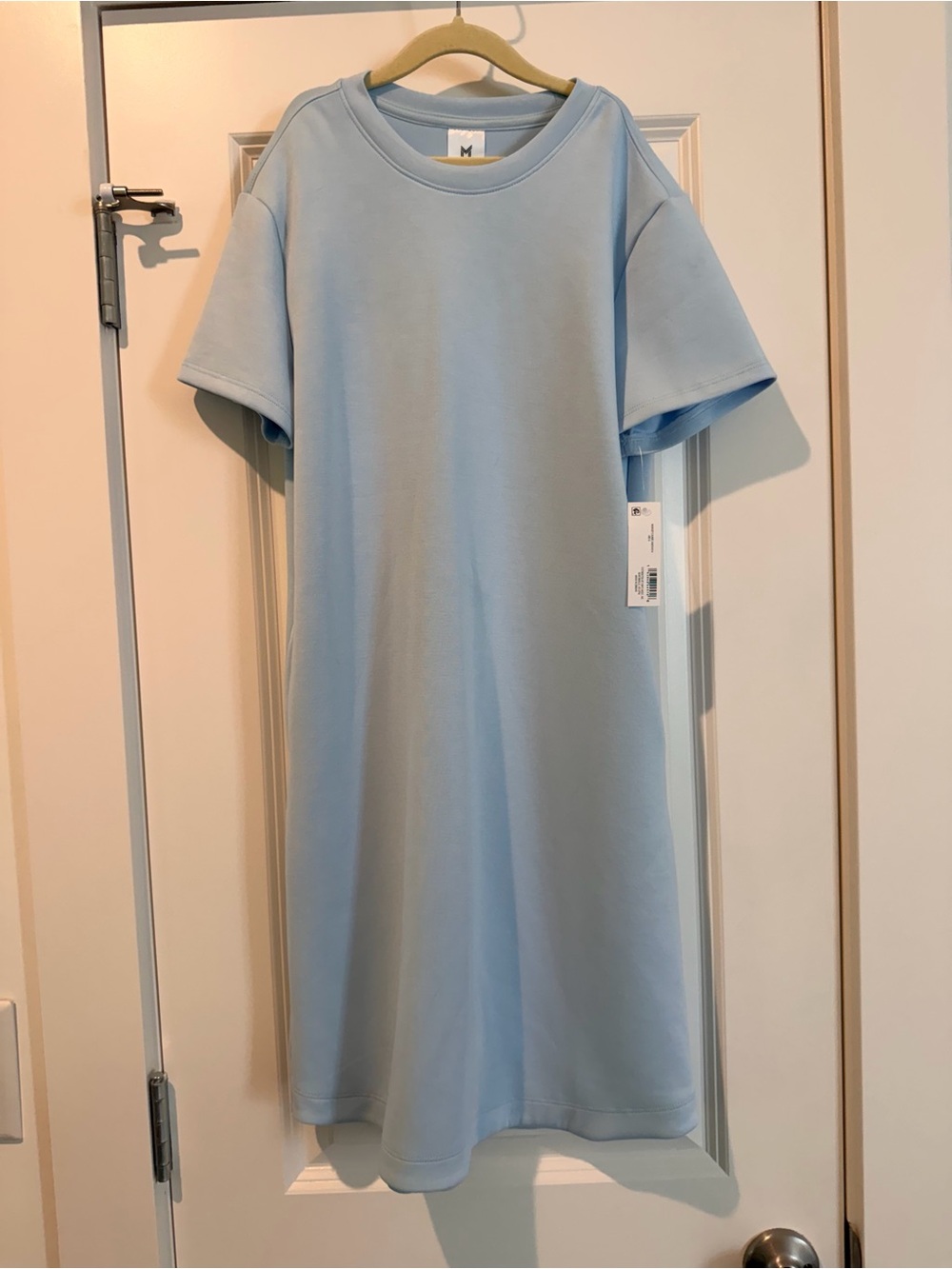 Light Blue T-Shirt Dress